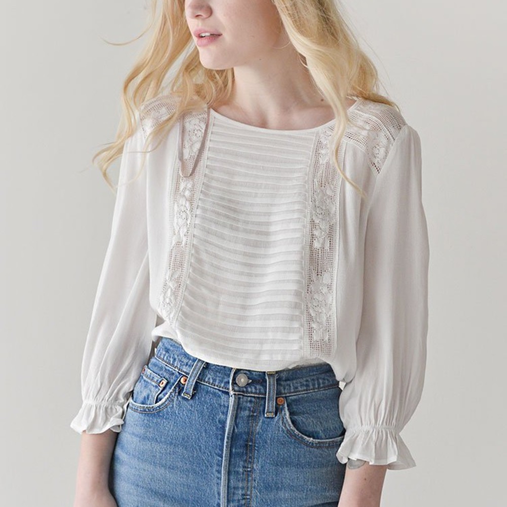 adored vintage victorian style blouse